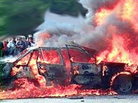 Беспорядки в пригороде Парижа. Фото newsvm.com (с) Беспорядки в пригороде Парижа. Фото newsvm.com (с)