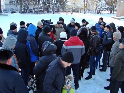 Акция дальнобойщиков. Фото: Александр Воронин, Каспаров.Ru