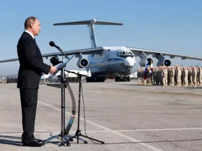 В.Путин на авиабазе Хмеймим (Сирия), 11.12.17. Источник - kremlin.ru