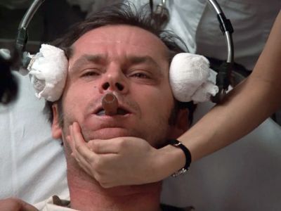 "Пролетая над гнездом кукушки". Кадр из фильма Милоша Формана